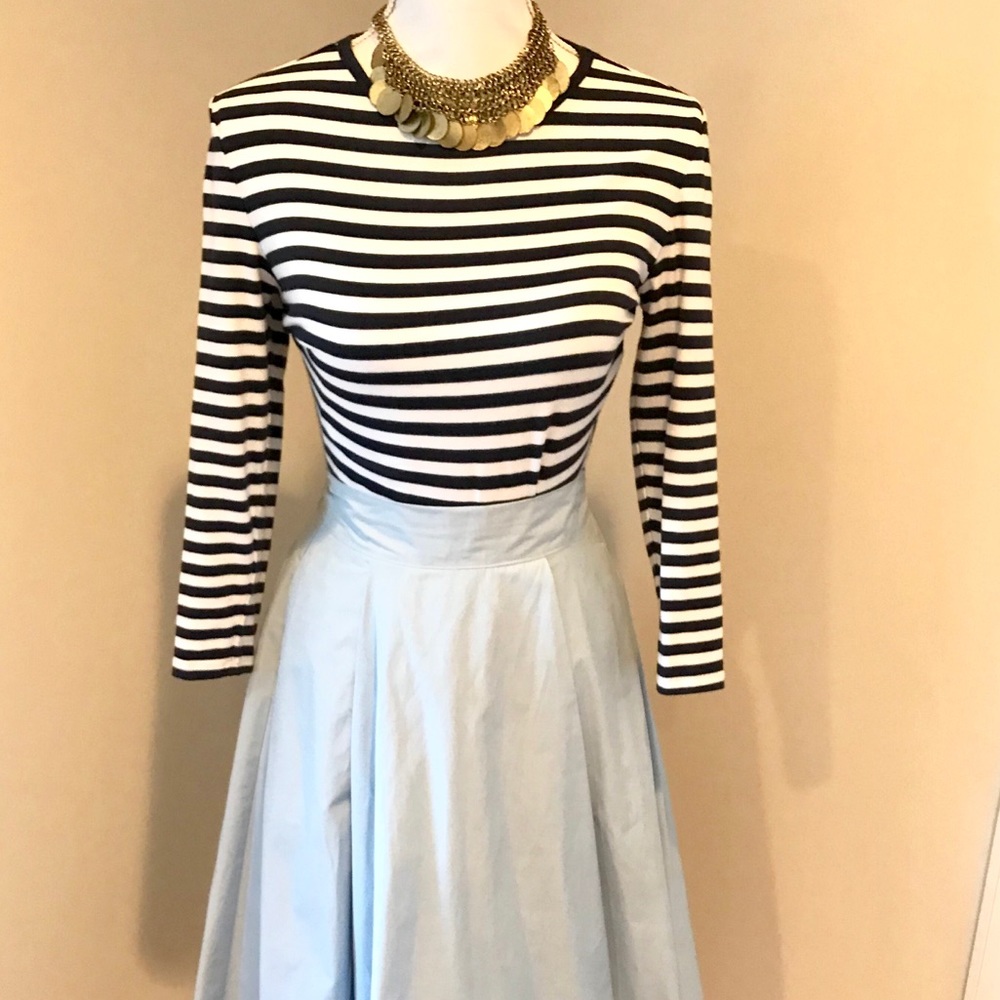 Michael Kors Striped Bodysuit
